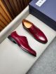 J.M.WESTON Red Calfskin Business Leather Shoes 042824 (2)_th.jpg
